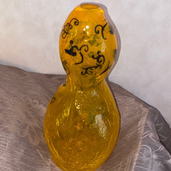 Nice Glass Vase! Hand Blown - Picture 2 of 5